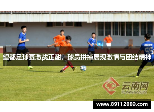 望都足球赛激战正酣，球员拼搏展现激情与团结精神